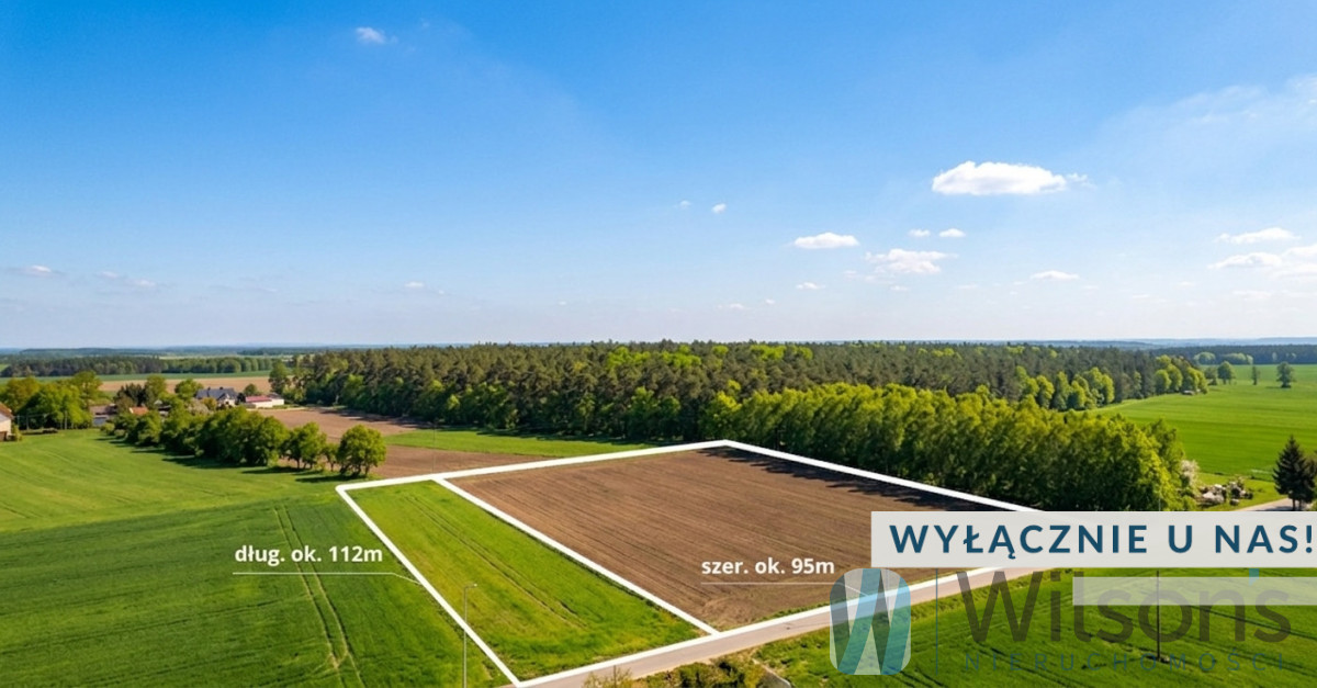 DZIAŁKI INWESTYCYJNA / 1,1 HA / FALBOGI BOROWE