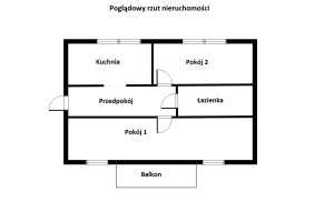 Mieszkanie do wynajęcia 47m2 Warszawa Ursynów Stanisława Kazury - zdjęcie 1