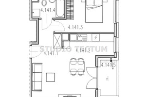 Mieszkanie na sprzedaż 46m2 Kraków Dębniki Os. Ruczaj dr. Jana Piltza - zdjęcie 1