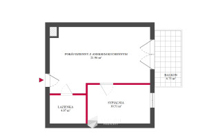 Mieszkanie na sprzedaż 41m2 Poznań Rataje Milczańska - zdjęcie 3