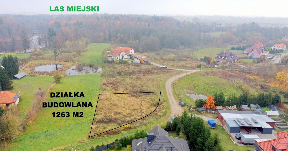 Działka nieopodal Lasu Miejskiego - ul. Dworska