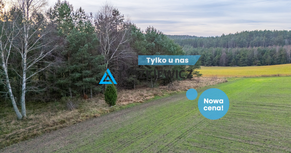 Atrakcyjna działka wśród lasów i jezior - Rekowo