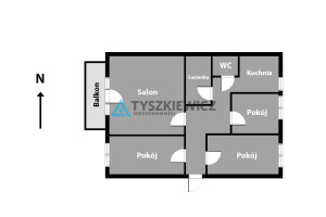 Mieszkanie na sprzedaż 74m2 Gdańsk Brzeźno Władysława Broniewskiego - zdjęcie 3