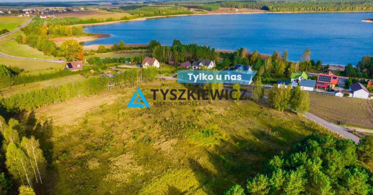 Działka nad jeziorem z MPZP
