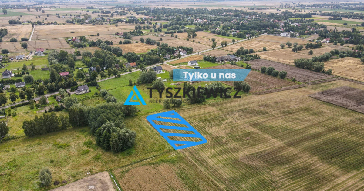 Duża działka z WZ blisko Ostaszewa - Piaskowiec