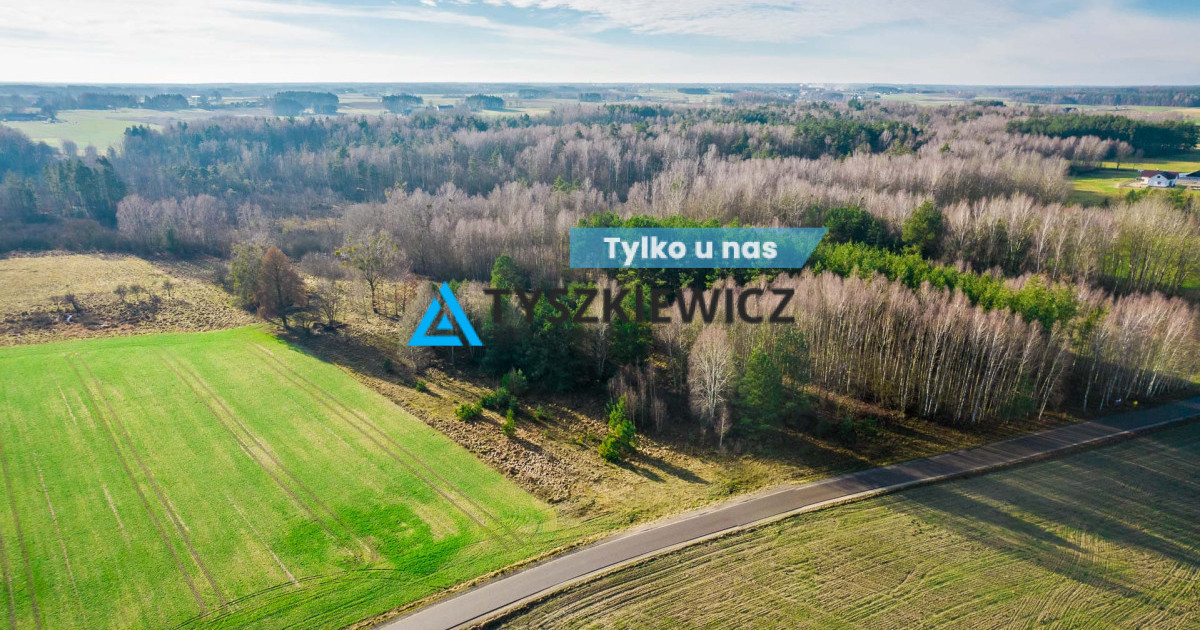 Działka w Borach Tucholskich, możliwość zabudowy