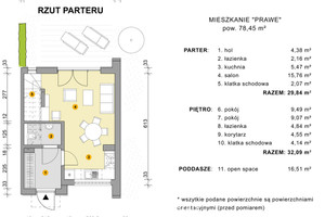 Mieszkanie na sprzedaż 79m2 Kraków Swoszowice Opatkowice Borowinowa - zdjęcie 1