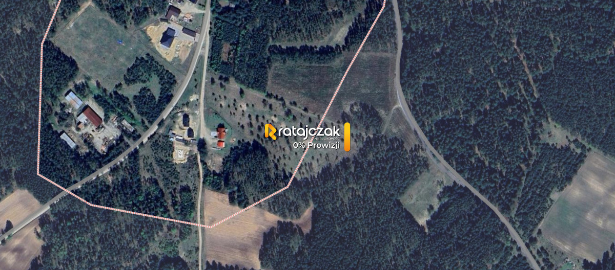 Działka 4,2 ha pod budowę osiedla (16 domów)