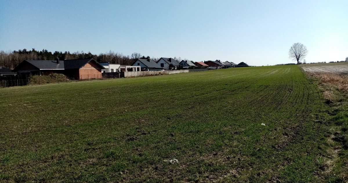 Działki budowlane Sanie 838 m2, 842 m2, 1437 m2, 803 m2