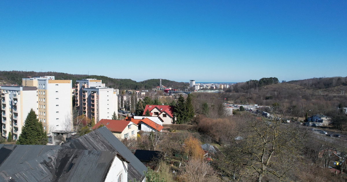 Działka Niedźwiednik z widokiem na Zatokę Gdańską - 3686 m2 - Gdańsk