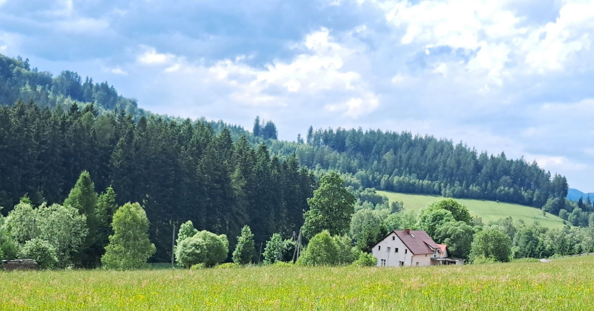 Widokowa uzbrojona działka budowlana w Górach Sowich MPZP