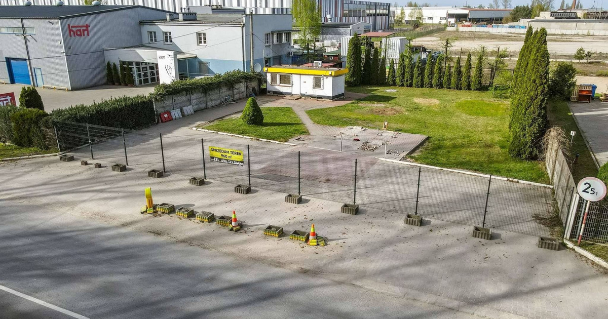 Działka inwestycyjna Katowice Szopienice ul. Krakowska 181