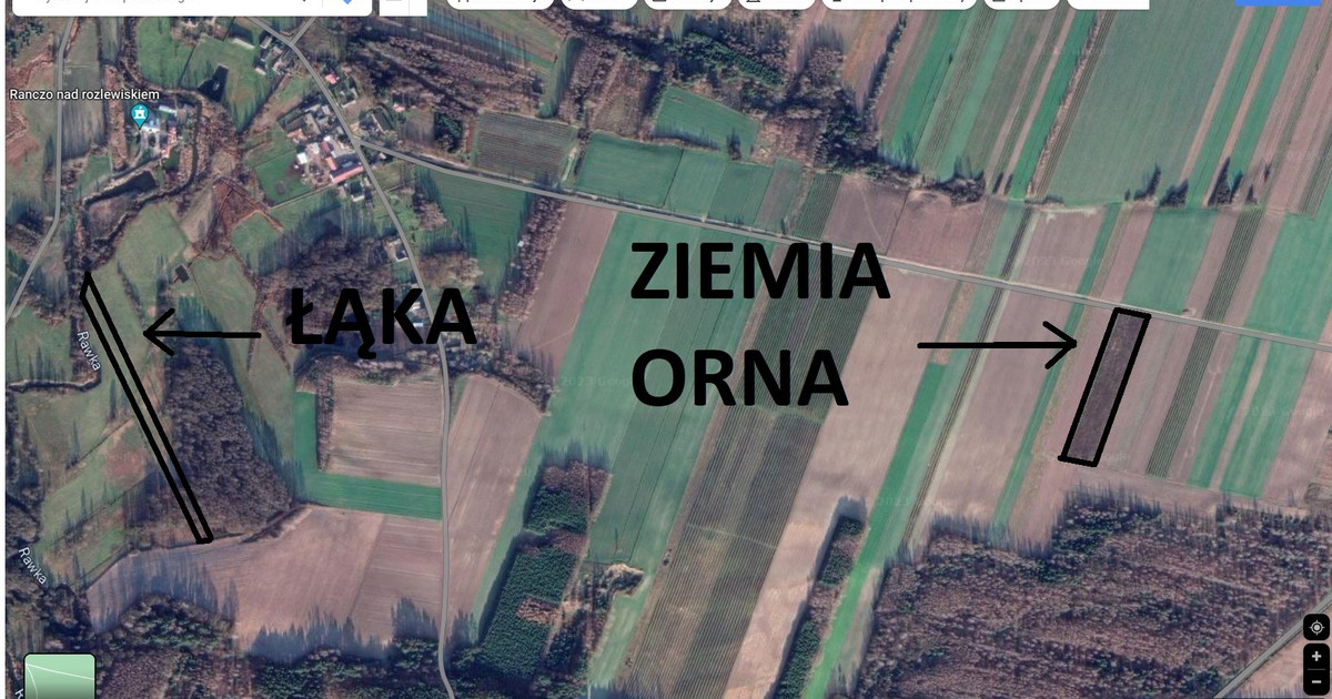 Sprzedam grunty rolne 1,91 ha w Dolecku, gmina Nowy Kawęczyn