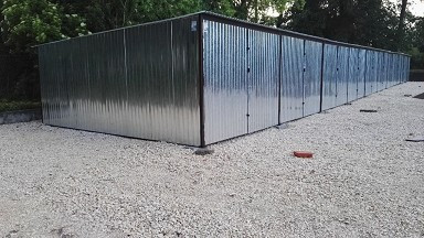 Wynajmę blaszany garaż blaszany, ul. Cienista - Kraków, Nowa Huta, Bieńczyce