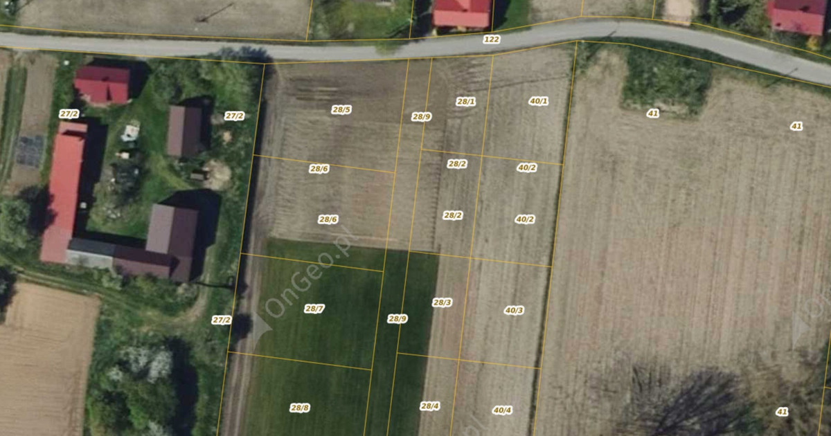 Działki budowlane – Wieszczyce k. Kutna