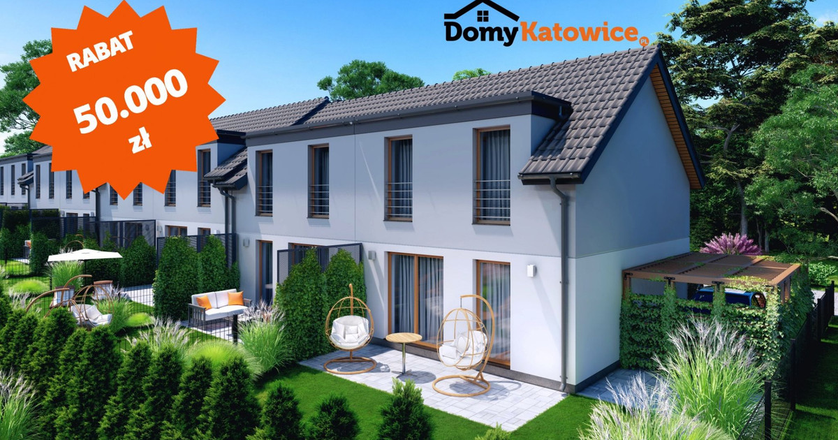 PROMOCJA: Dwupoziomowe z Dużym Ogródkiem - 4 Pokoje -SEGMENT ZEWNĘTRZNY