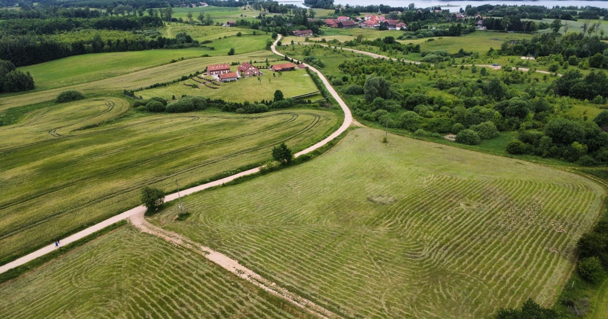 Działki budowlane nad jeziorem Narie – Mazury, sprzedaż bezpośrednia, media, wid