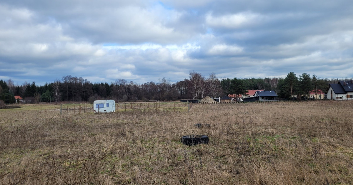 Działka budowlana 800 m2 (w prostokącie) Kopana gm. Tarczyn