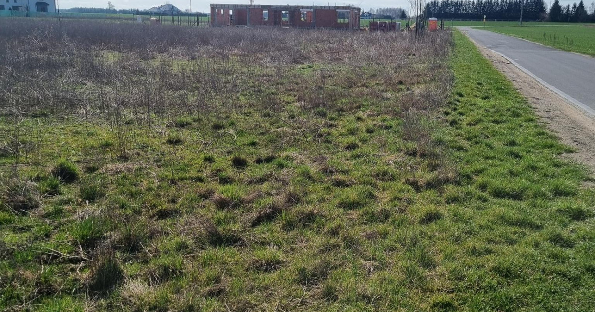 Działka budowlana 1352m2 Jerzykowo gm. Pozbiedziska