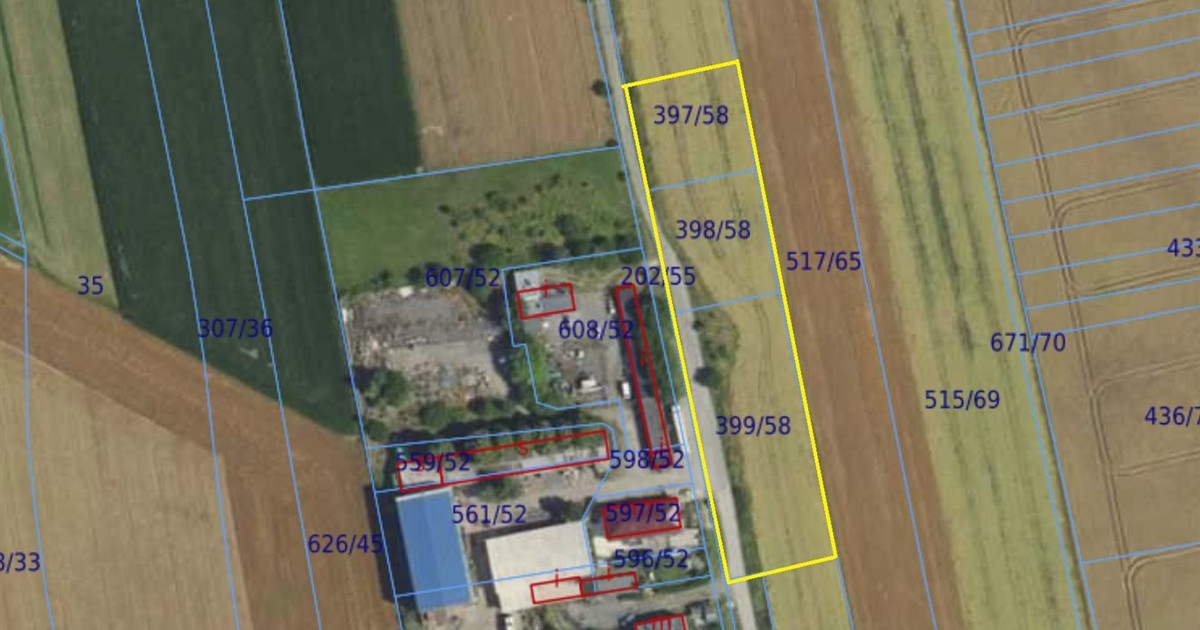 Na sprzedaż działka przemysłowa – Toszek, 6000 m²