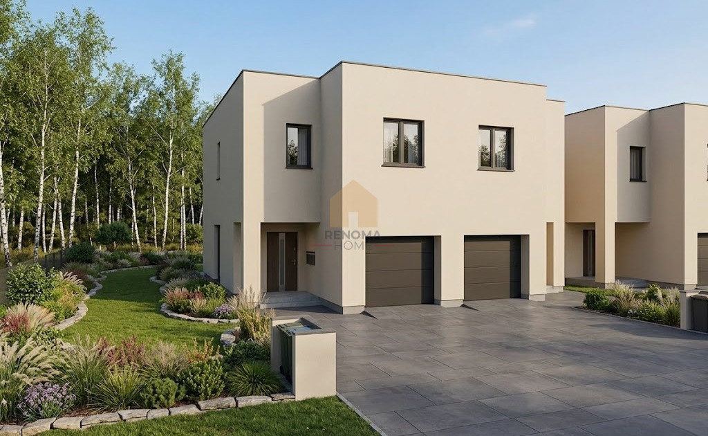 Bliźniak | 4 pokoje | ogród 350 m2 | widok na las