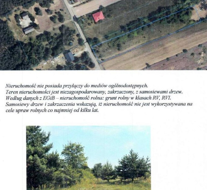 Działka na sprzedaż - Widok 2