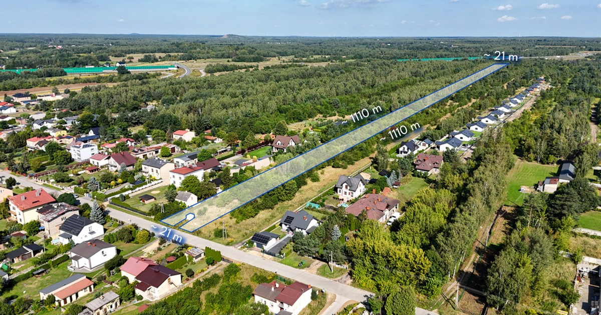 Działka na sprzedaż - Widok 2