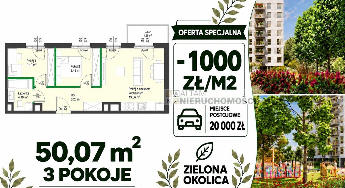 Mieszkanie – Mistrzejowice - Widok 2
