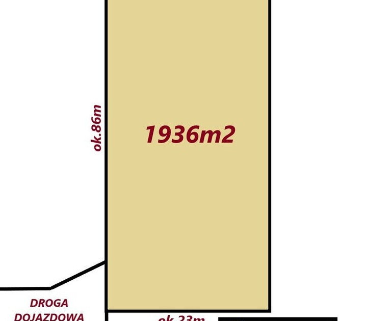 Działka na sprzedaż - Widok 2