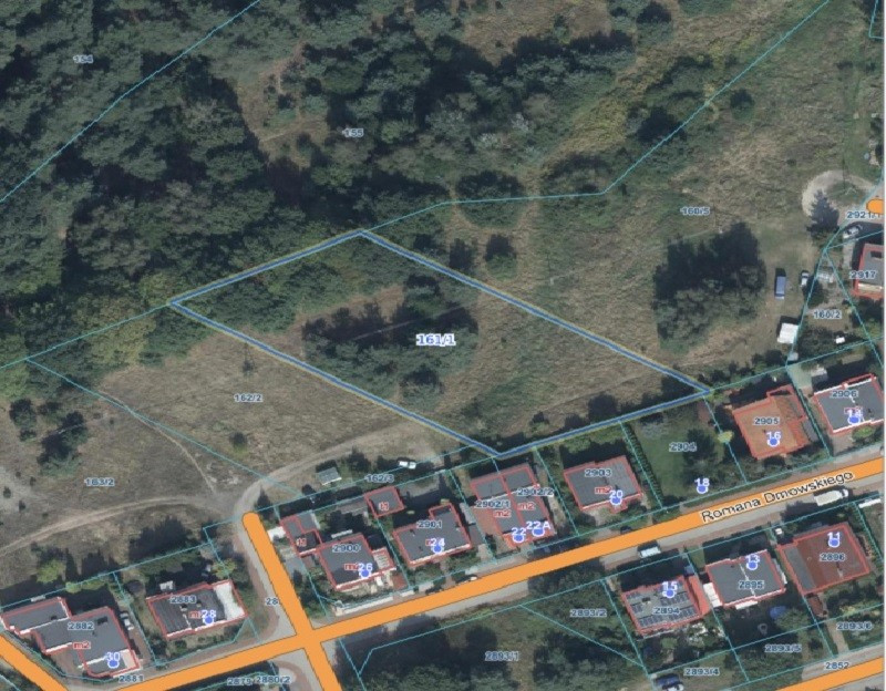 Działka na sprzedaż - Widok 2
