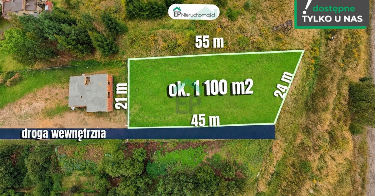 Działka na sprzedaż - Widok 2