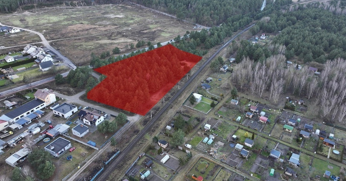 Działka na sprzedaż - Widok 2