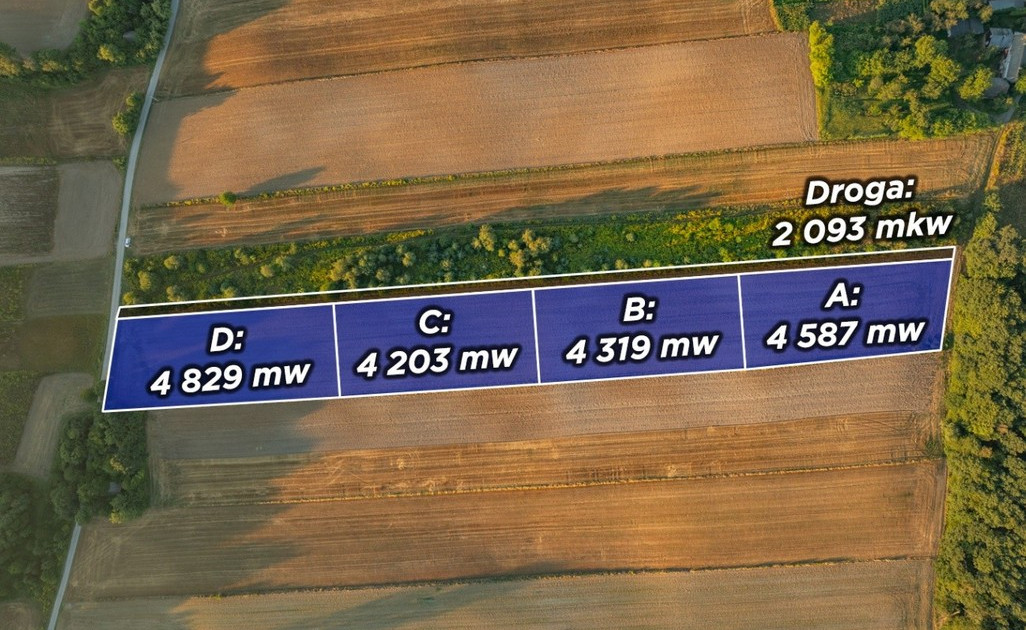 Działka na sprzedaż - Widok 2