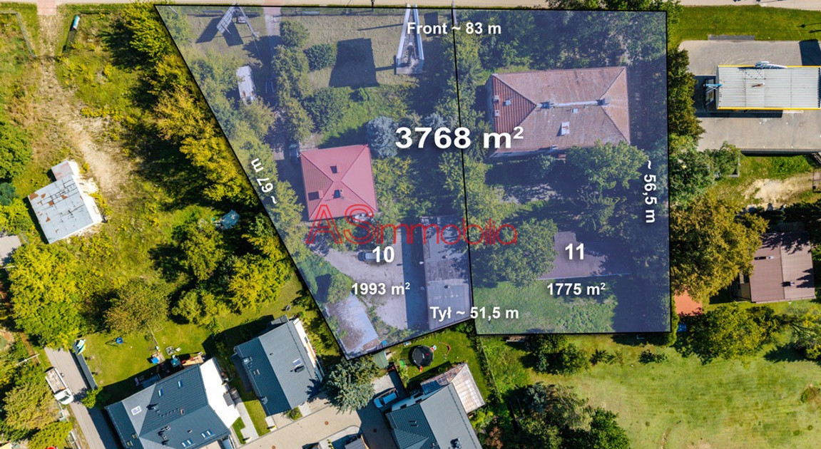Działka na sprzedaż - Widok 2