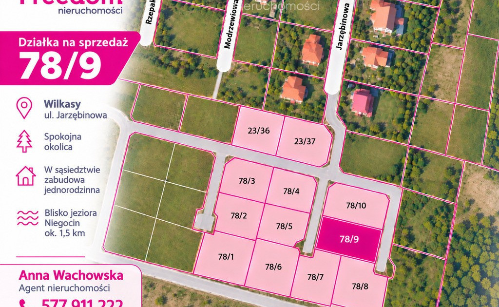 Działka na sprzedaż - Widok 2