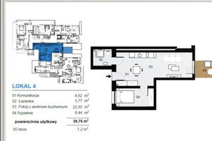 2 pokojowy apartament inwestycyjny