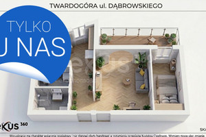 Mieszkanie 2pokoje, 57,9 m² z balkonem, Twardogóra