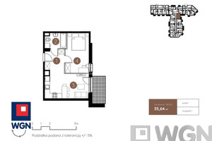 Mieszkanie na sprzedaż, 35 m², 2 pokoje Lublin