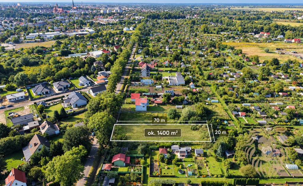 Działka na sprzedaż - Widok 2