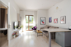 Saska Kępa 40 m2, 3,35m wysokości, ogród