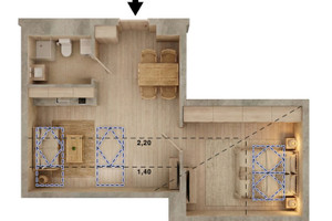 Mieszkanie 34,86m², winda - Krakowski Kazimierz