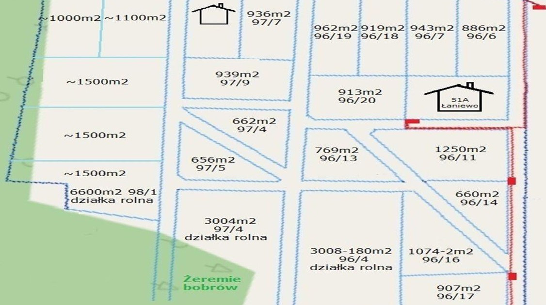 Działka na sprzedaż - Widok 2