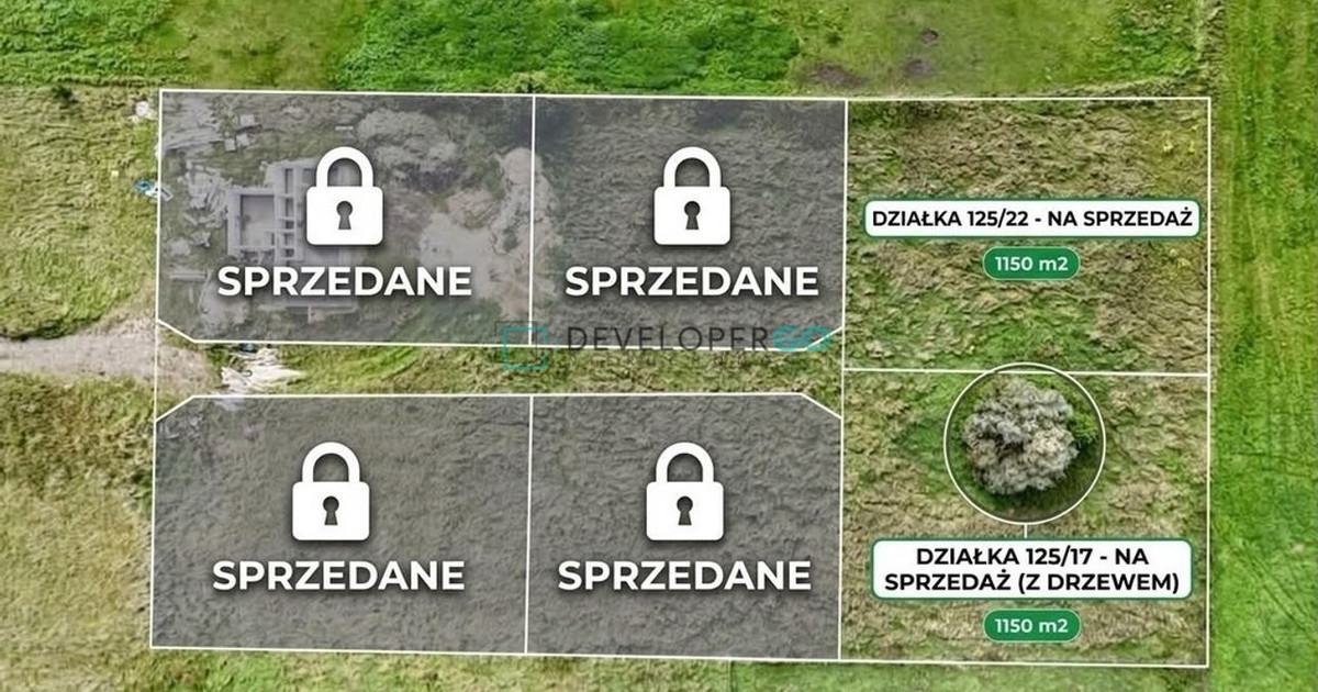 Działka na sprzedaż - Widok 2