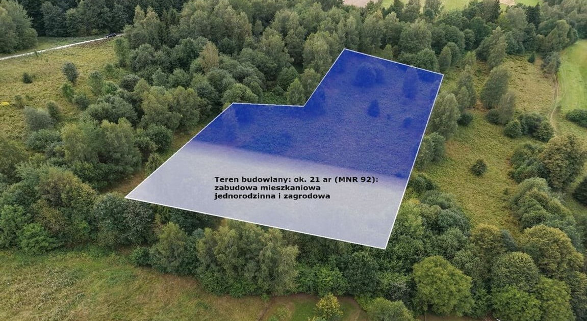 Działka na sprzedaż - Widok 2