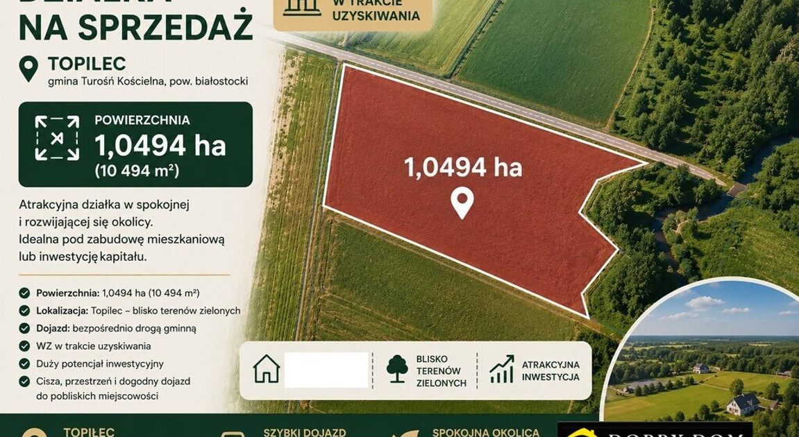 Działka na sprzedaż - Widok 2