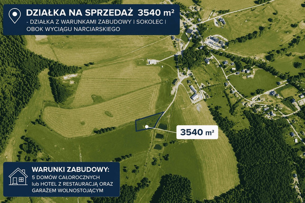 Działka, 3540 m²