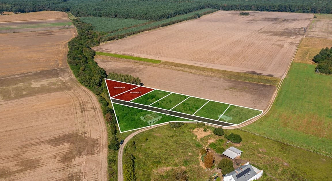 Działka na sprzedaż - Widok 2
