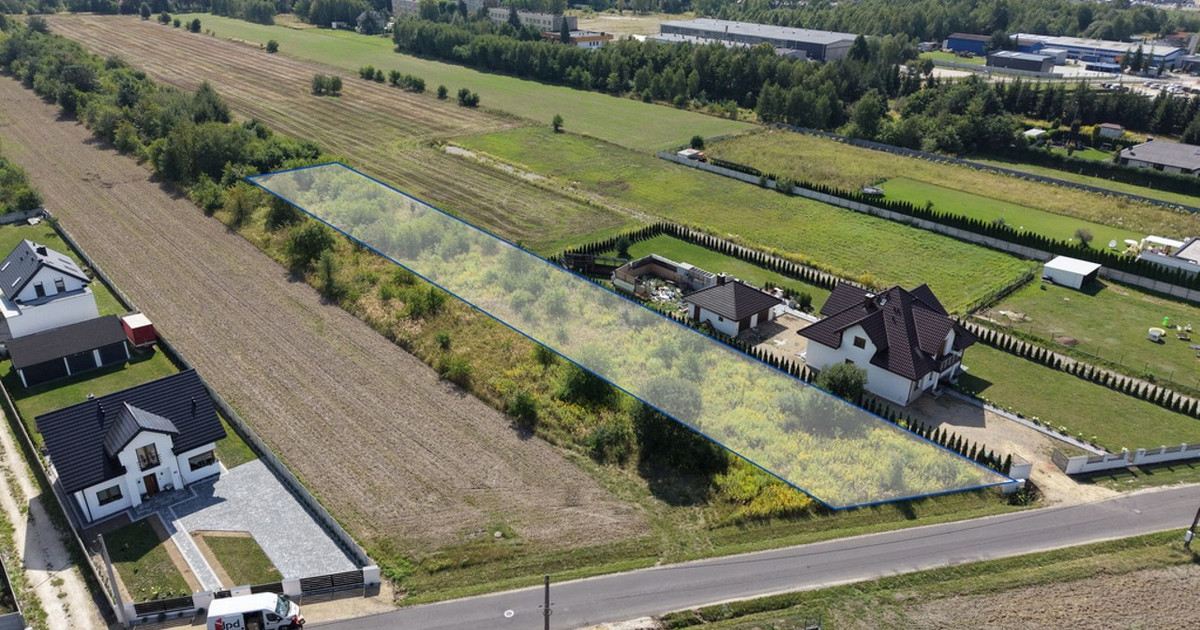 Działka na sprzedaż - Widok 2