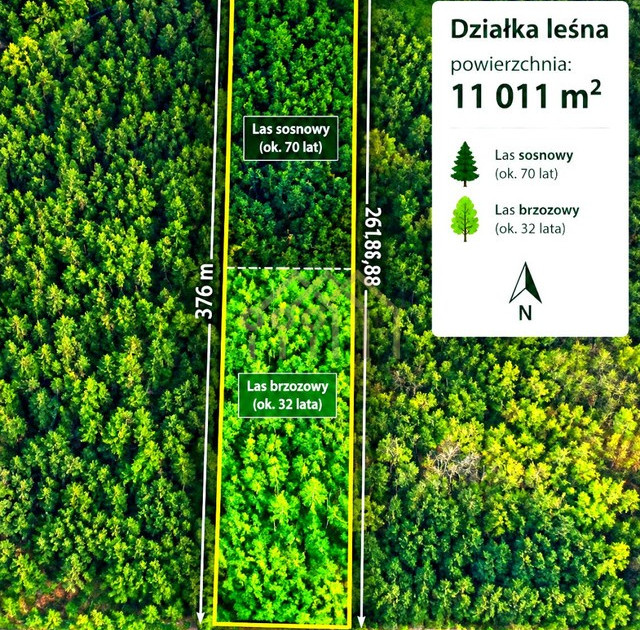 Działka na sprzedaż - Widok 2