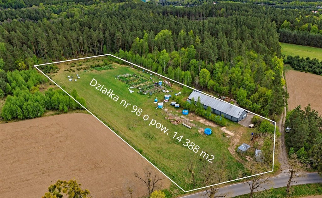 Działka na sprzedaż - Widok 2